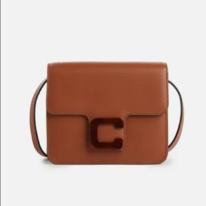 Carel Paris Mini Sorbonne crossbody bag in brown